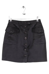 Jupe Tara Jarmon Noir en Synthétique, taille M - Seconde Main