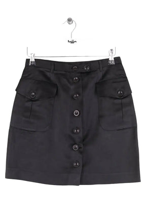 Jupe Tara Jarmon Noir en Synthétique, taille M - Seconde Main