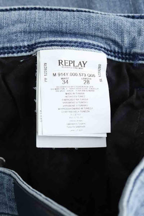 Droit Other Brand  Bleu