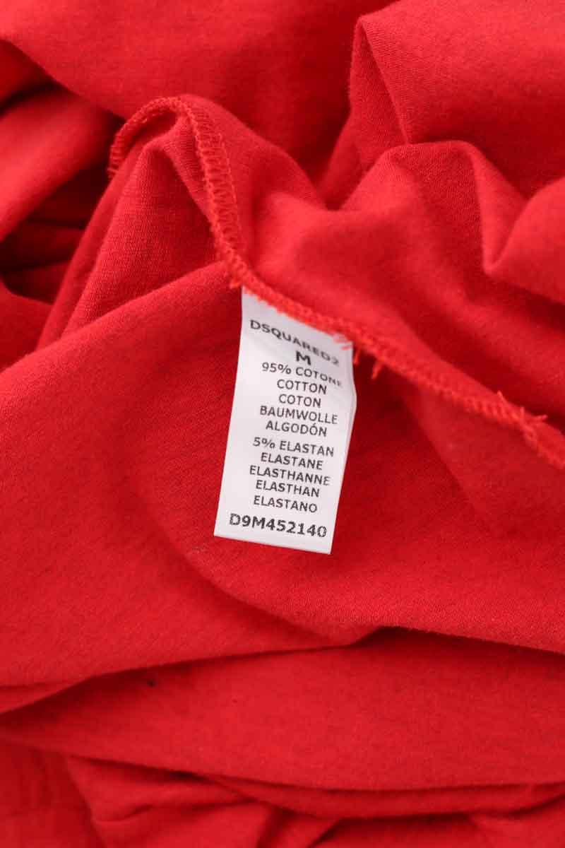T-shirt Dsquared2  Rouge