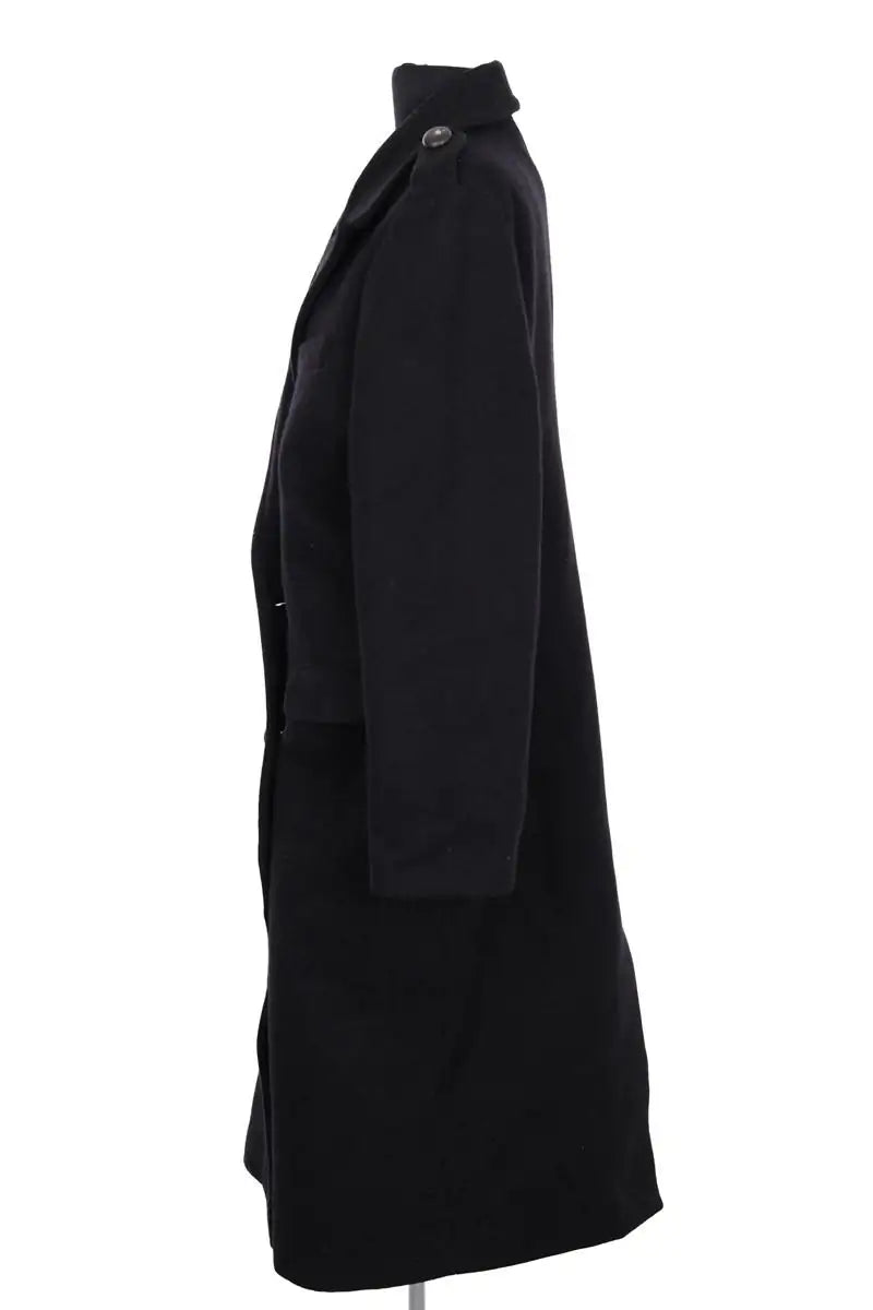 Manteau Iro Noir en Laine