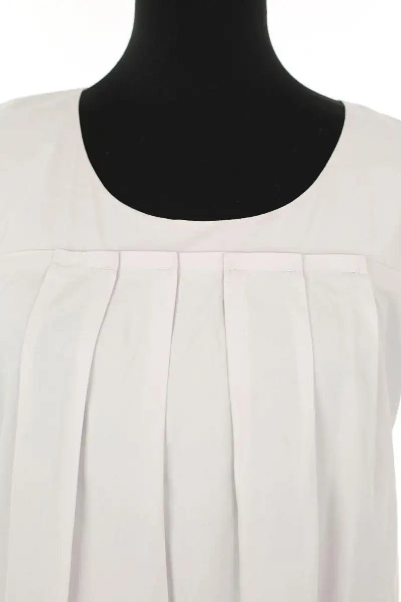 Top Miu Miu Ecru en Coton