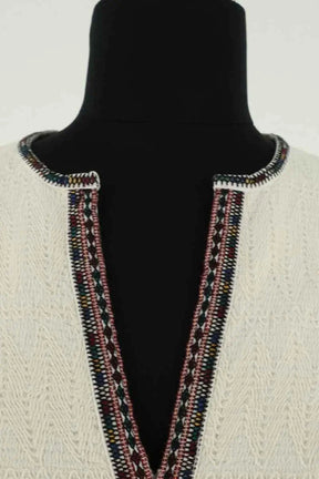 Robe Ba&Sh Ecru en Viscose