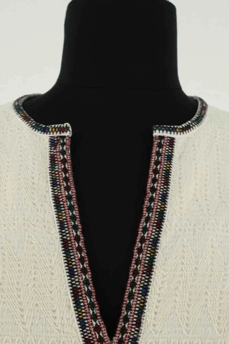 Robe Ba&Sh Ecru en Viscose