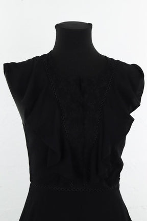 Mi-longueur Claudie Pierlot  Noir