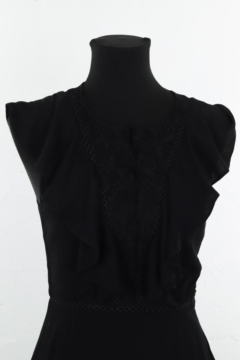 Mi-longueur Claudie Pierlot  Noir