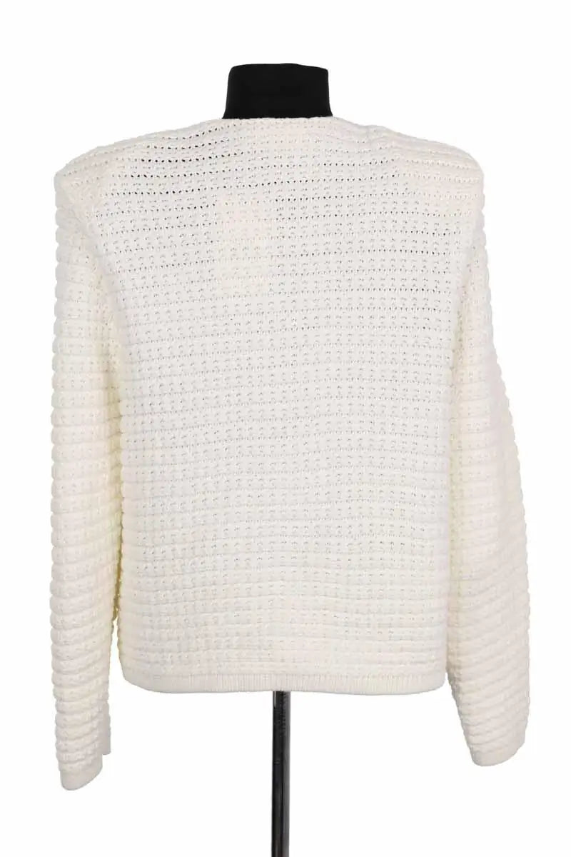 Cardigan Ba&Sh Ecru en Coton