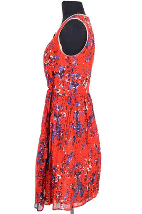 Robe Carven Rouge en Coton