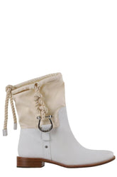 Boots Celine  Blanc
