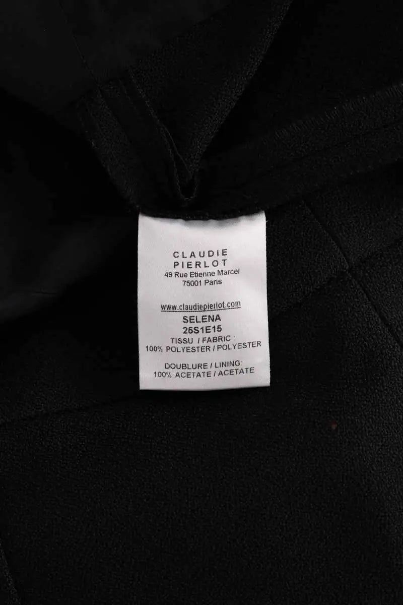 Jupe Claudie Pierlot Noir en Synthétique