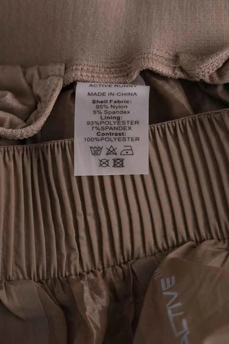 Short de sport Sweet Pants Marron en Synthétique