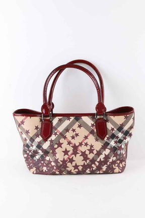 Cabas Burberry  Bordeaux