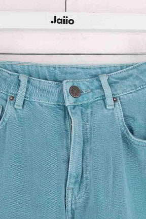Jean droit American Vintage Bleu en Coton