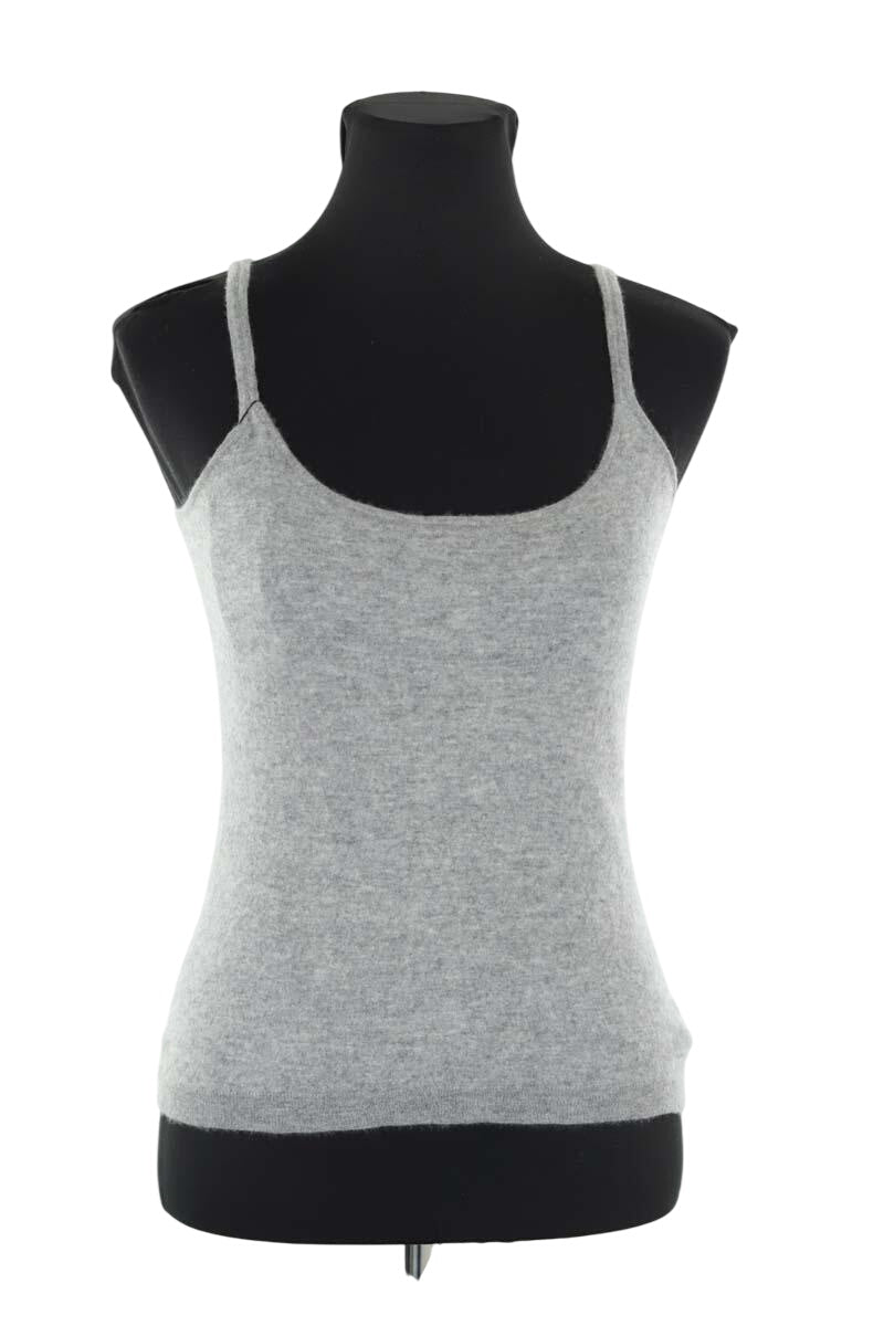 Tops sans manche Eric Bompard  Gris