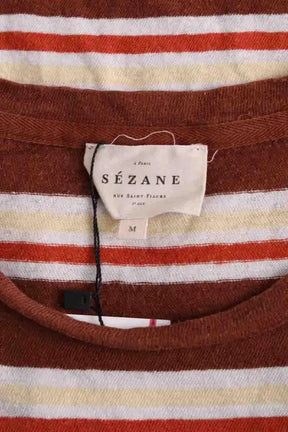 T-shirt Sézane Marron en Coton