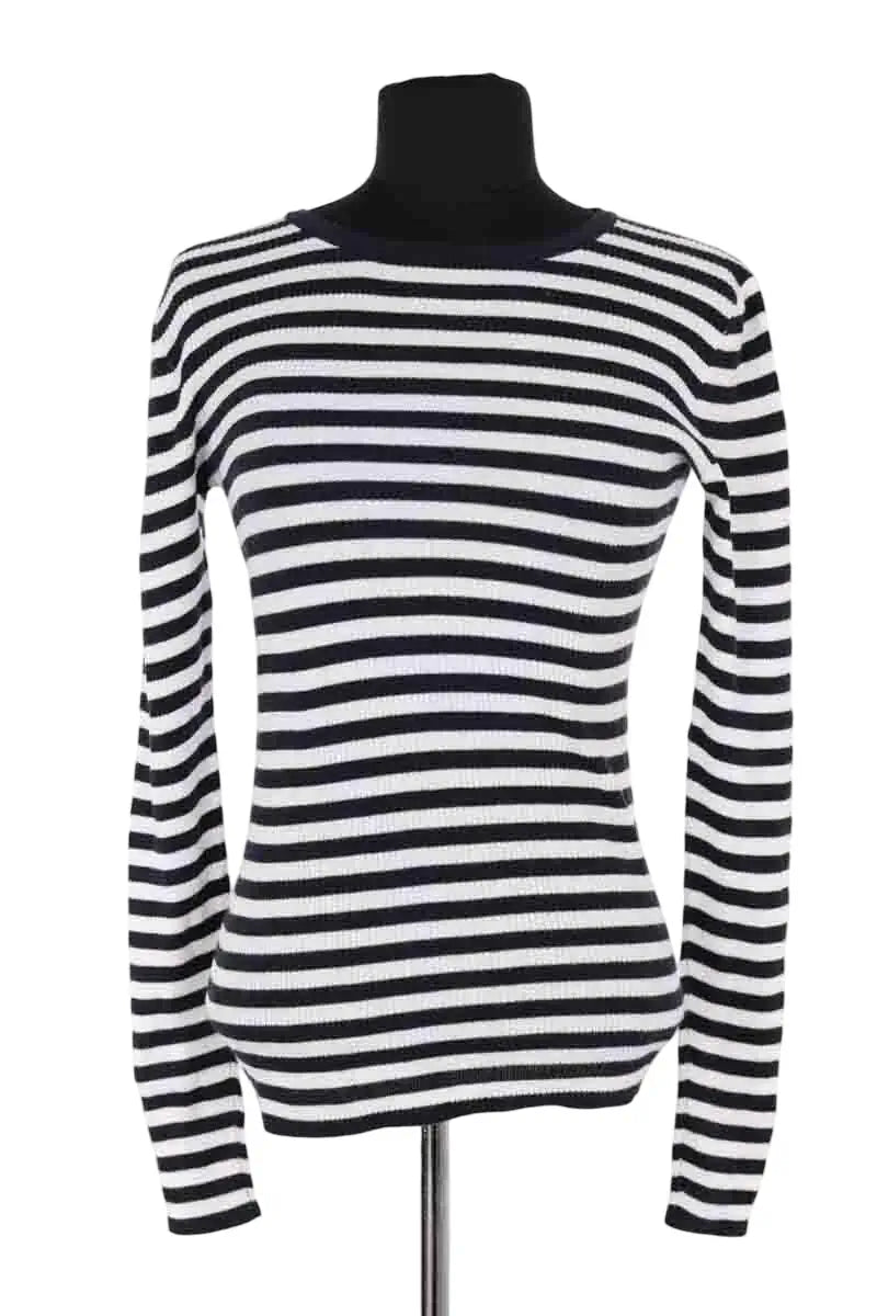 Top Michael Kors Marine en Coton, taille XS - Seconde Main