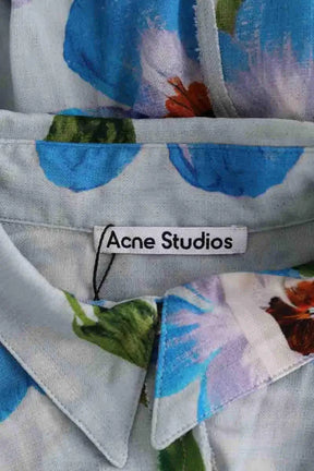 Chemise Acne Studios Bleu en Viscose