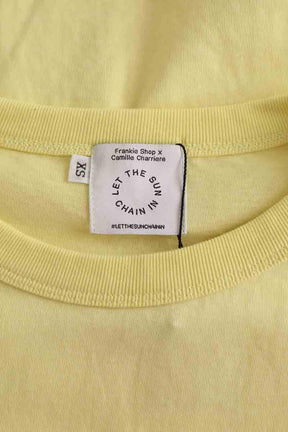 T-shirts The Frankie Shop  Jaune