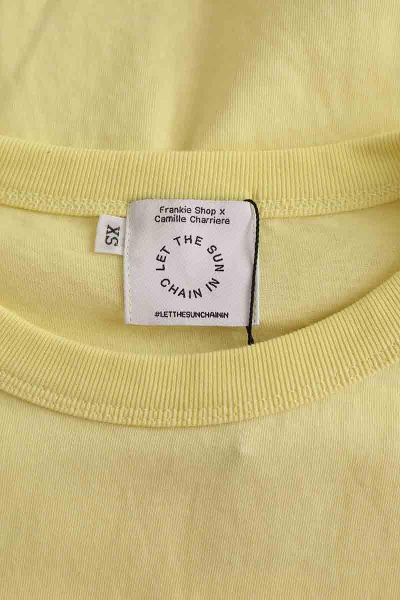 T-shirts The Frankie Shop  Jaune