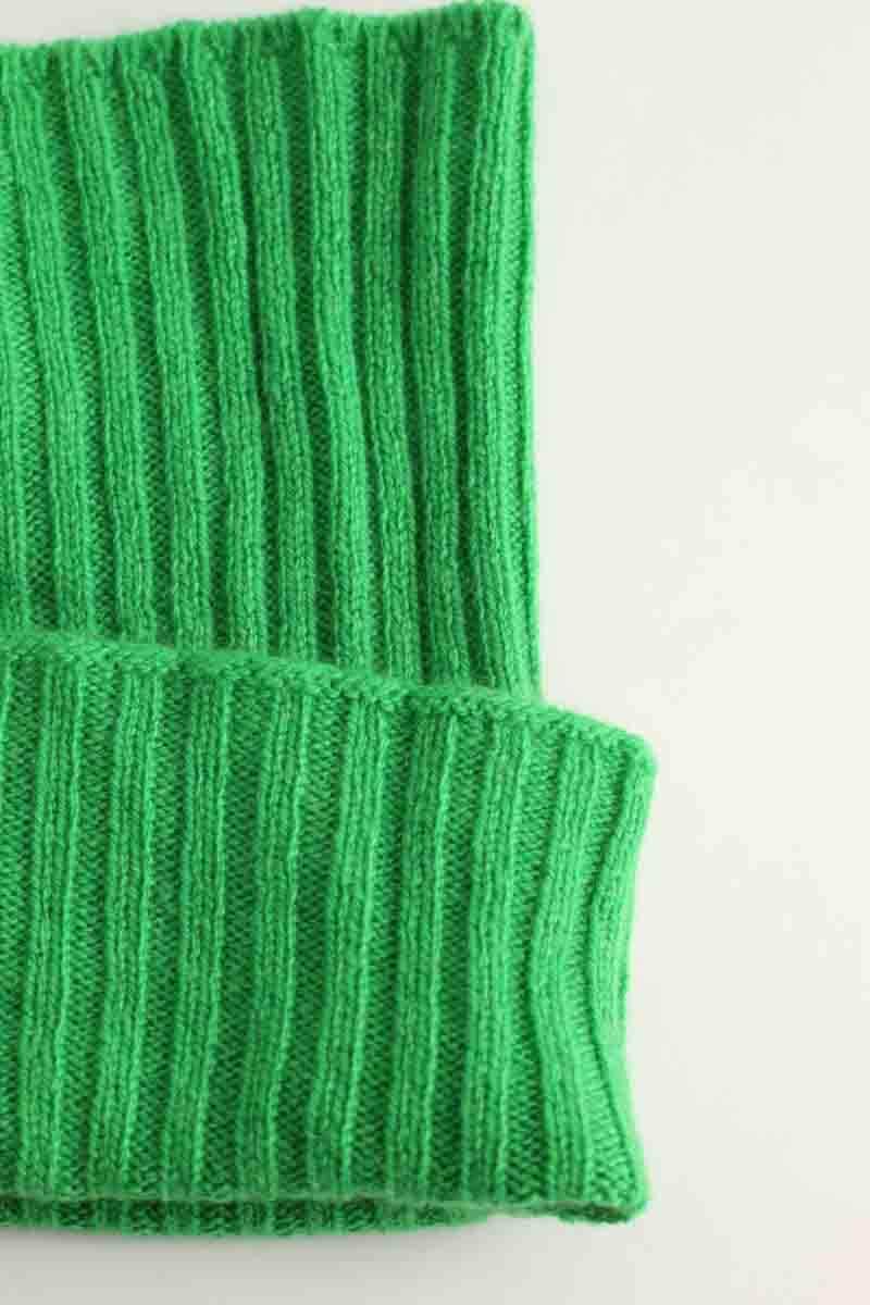 Col Other Brand Vert en Cachemire