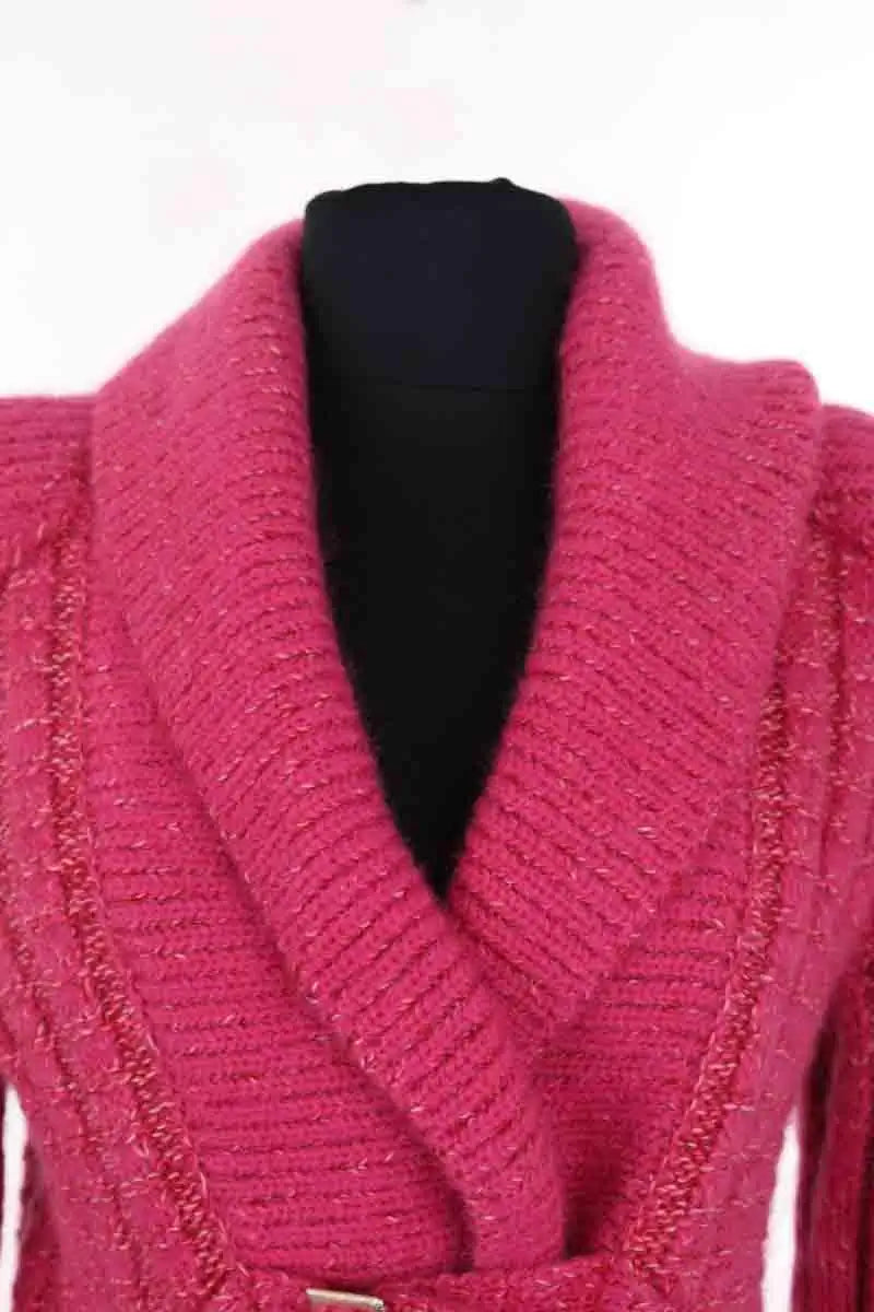 Veste Chanel 2009 Automne Rose en Laine