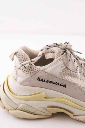 Baskets Balenciaga Triple S Blanc