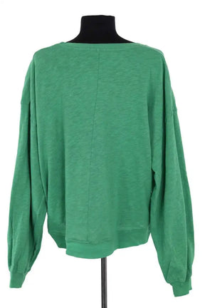 Sweatshirt American Vintage Vert en Coton