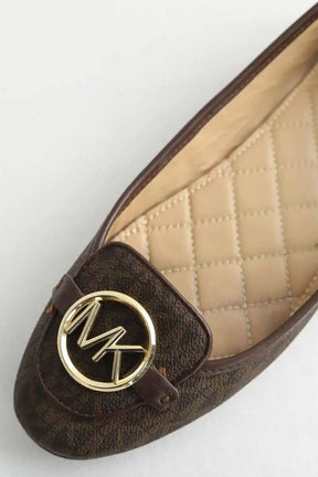 Ballerines Michael Kors Marron en Cuir