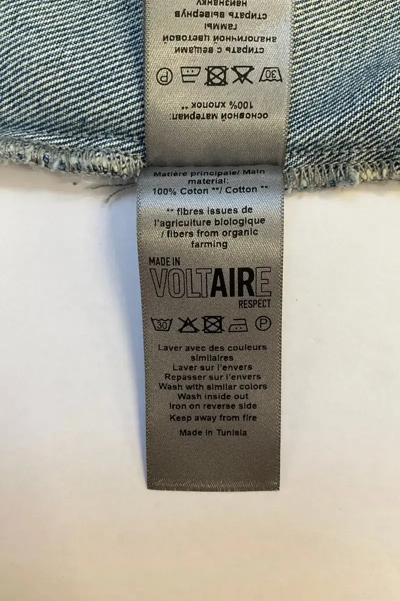 Veste Zadig & Voltaire Bleu en Coton