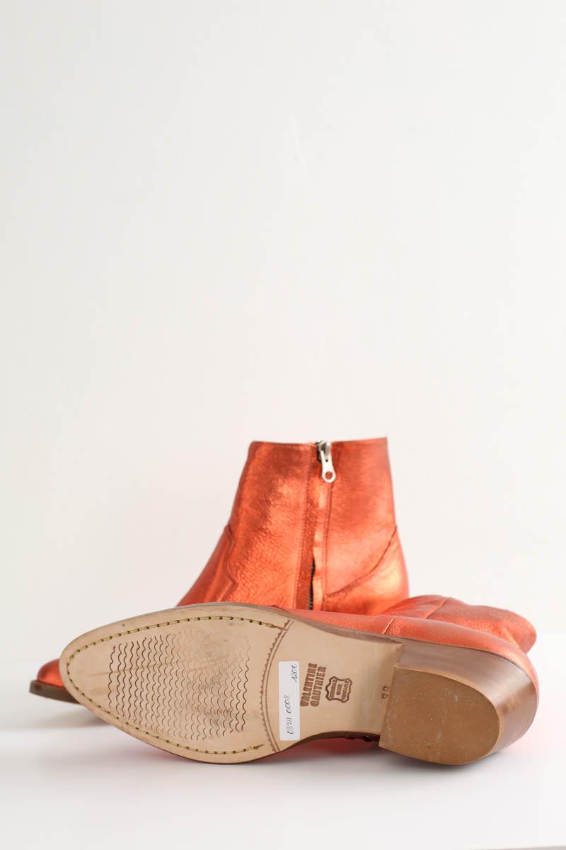Boots western Valentine Gauthier  Orange
