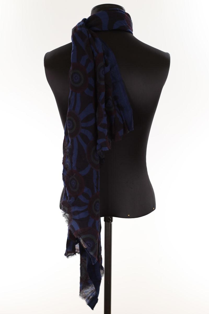 Foulard Maliparmi  Bleu