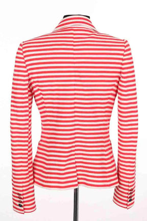 Blazer Tommy Hilfiger Rouge en Coton
