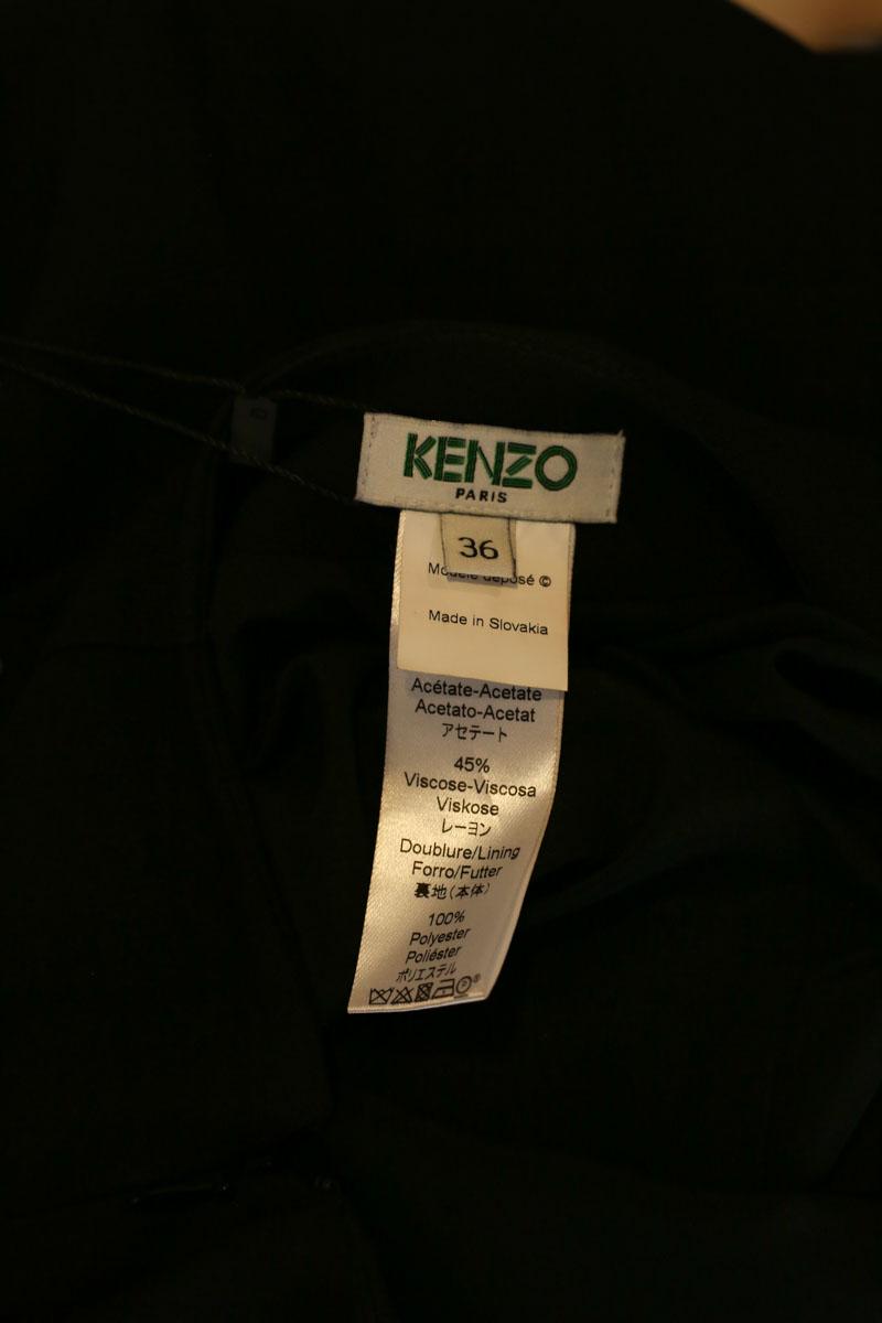 Mi-longueur Kenzo  Noir