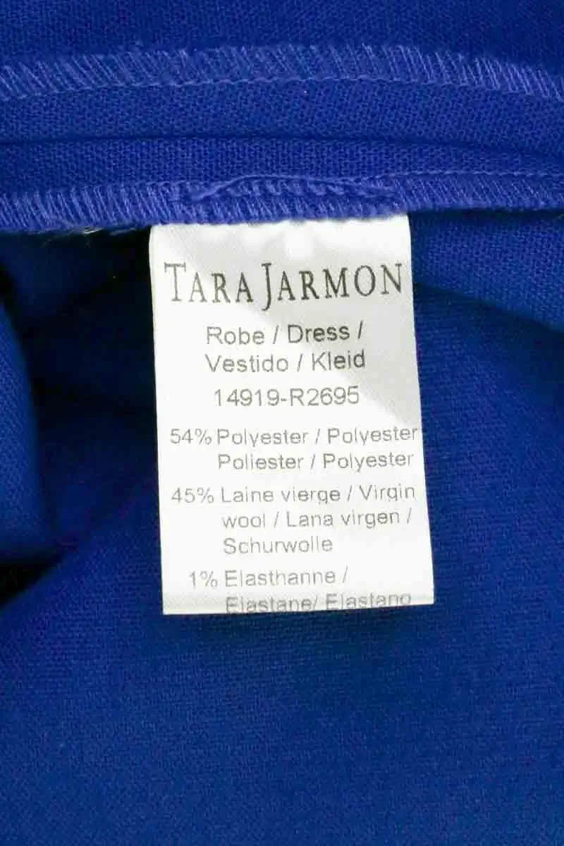 Robe Tara Jarmon Bleu en Synthétique