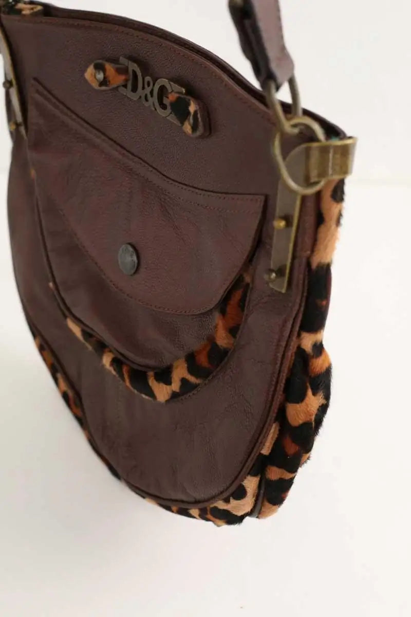 Sac porté épaule Dolce & Gabbana  Marron