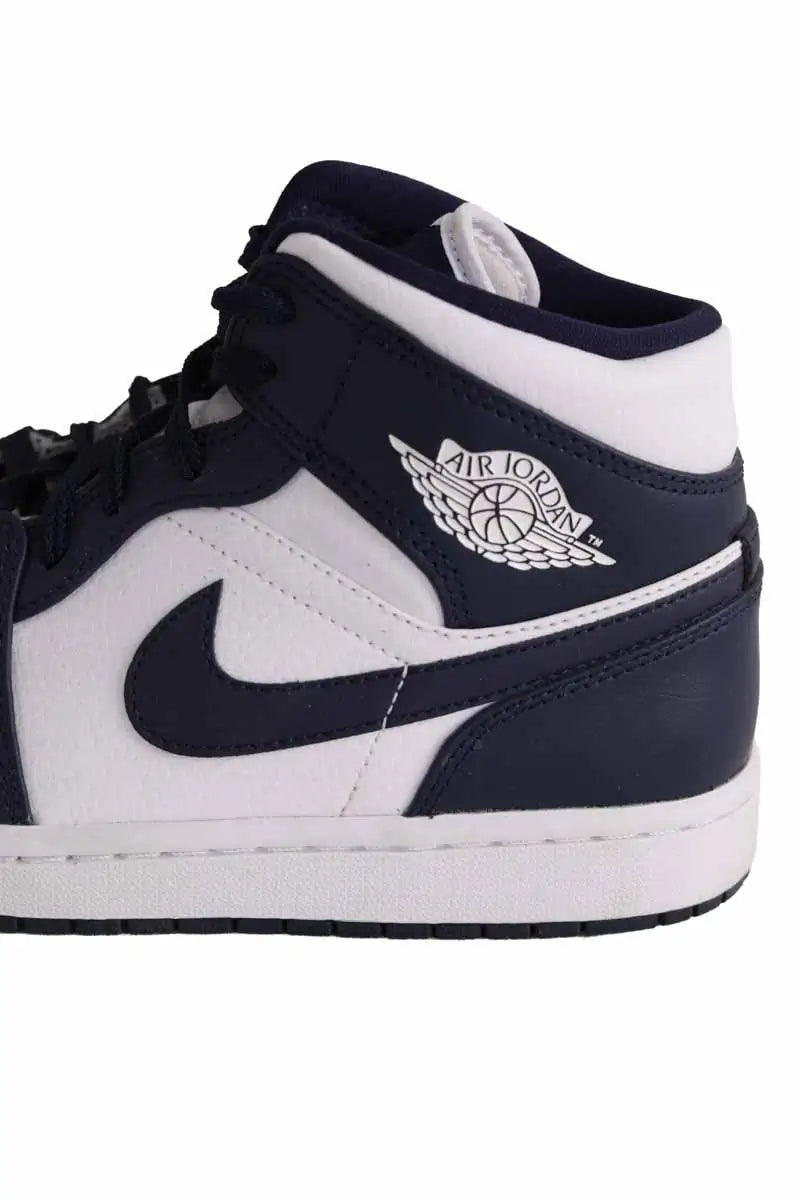 Baskets Nike Marine en Cuir