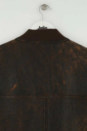 Manteau Stüssy Marron en Cuir