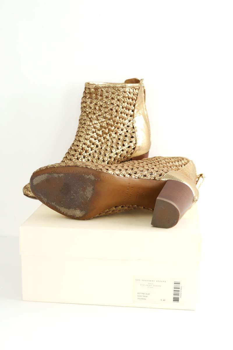 Boots Sézane  Doré