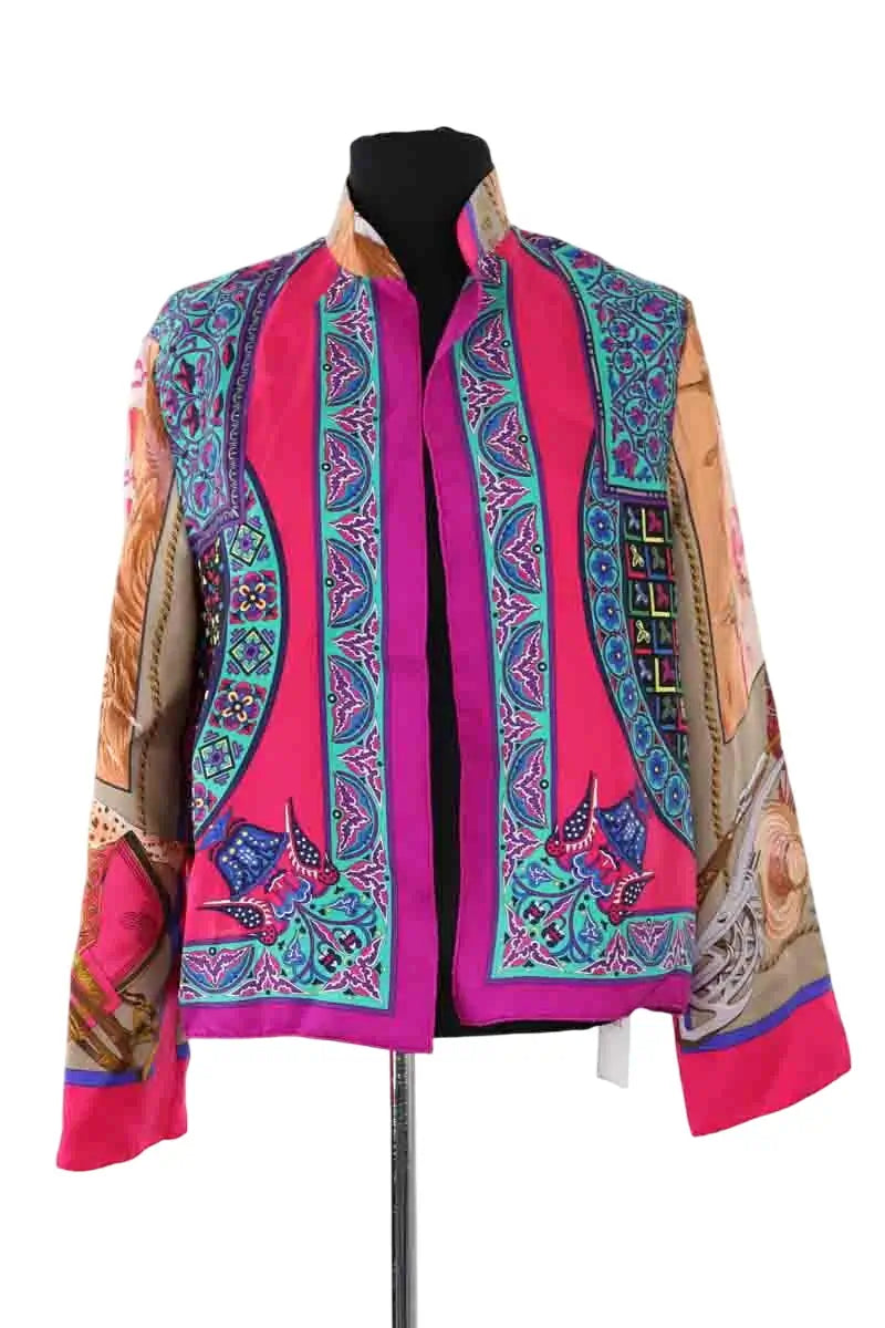 Gilet LILY EVE Multicolore en Soie, taille S - Seconde Main