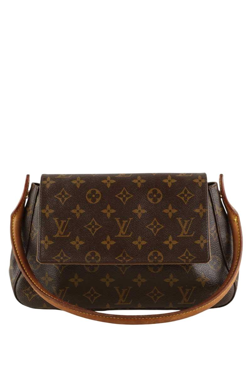 Sac porté épaule Louis Vuitton Looping Marron