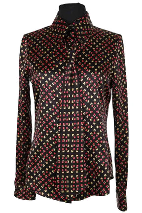 Chemise Diane Von Furstenberg Noir en Soie, taille S - Seconde Main