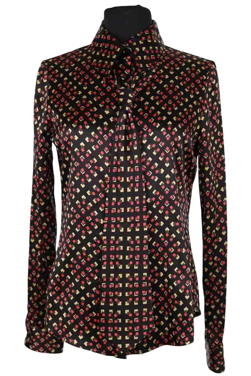 Chemise Diane Von Furstenberg Noir en Soie, taille S - Seconde Main