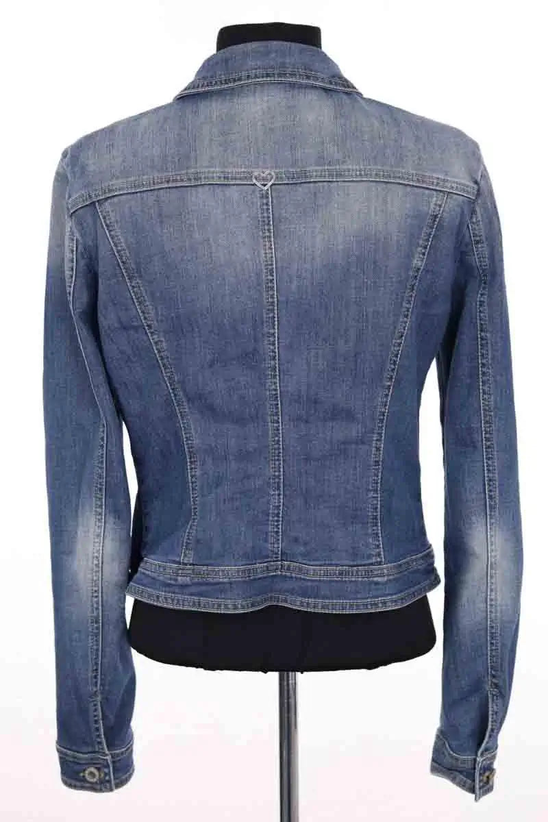 Veste Please Bleu en Coton
