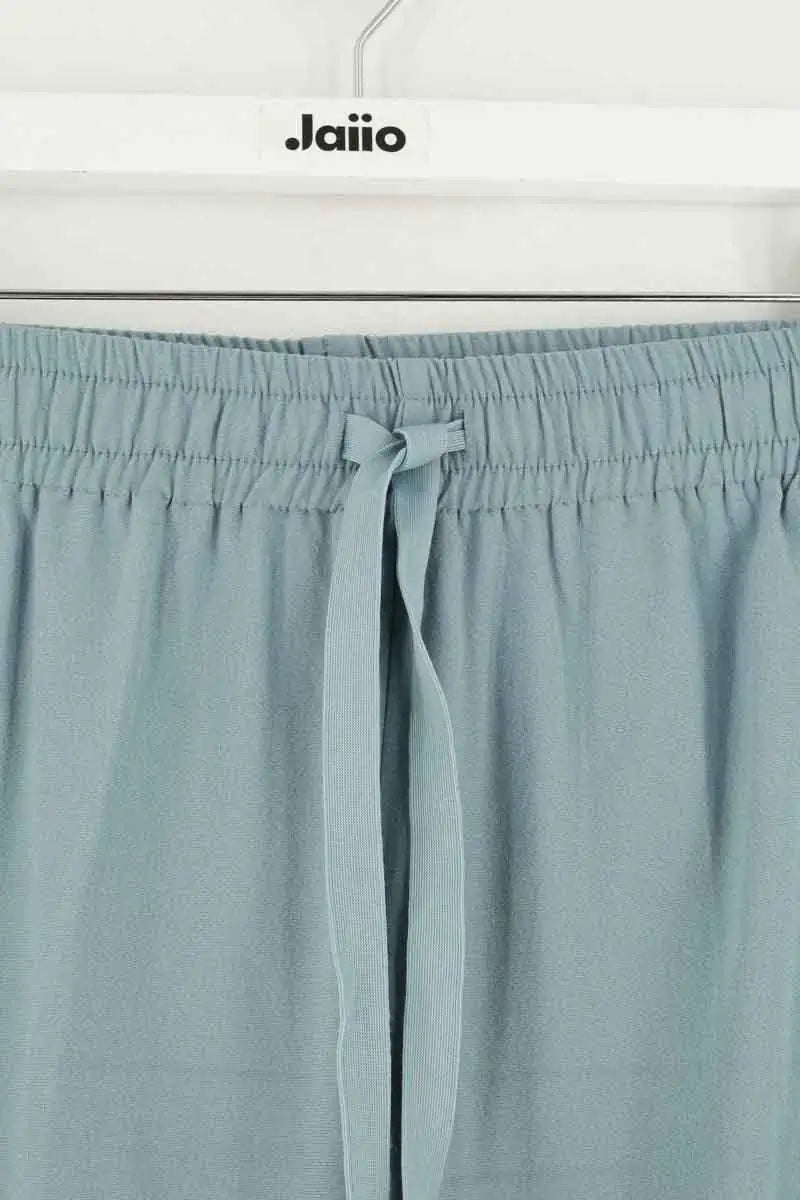 Pantalon droit Zadig & Voltaire Bleu en Synthétique