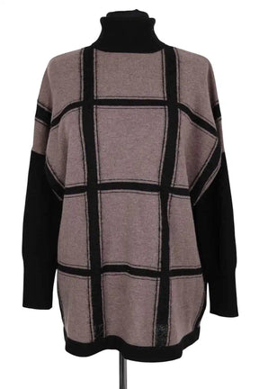 Pull Paule Ka Noir en Laine, taille L - Seconde Main