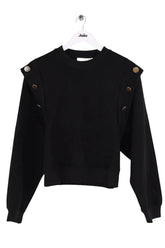 Sweatshirt Claudie Pierlot Noir en Coton, taille S - Seconde Main