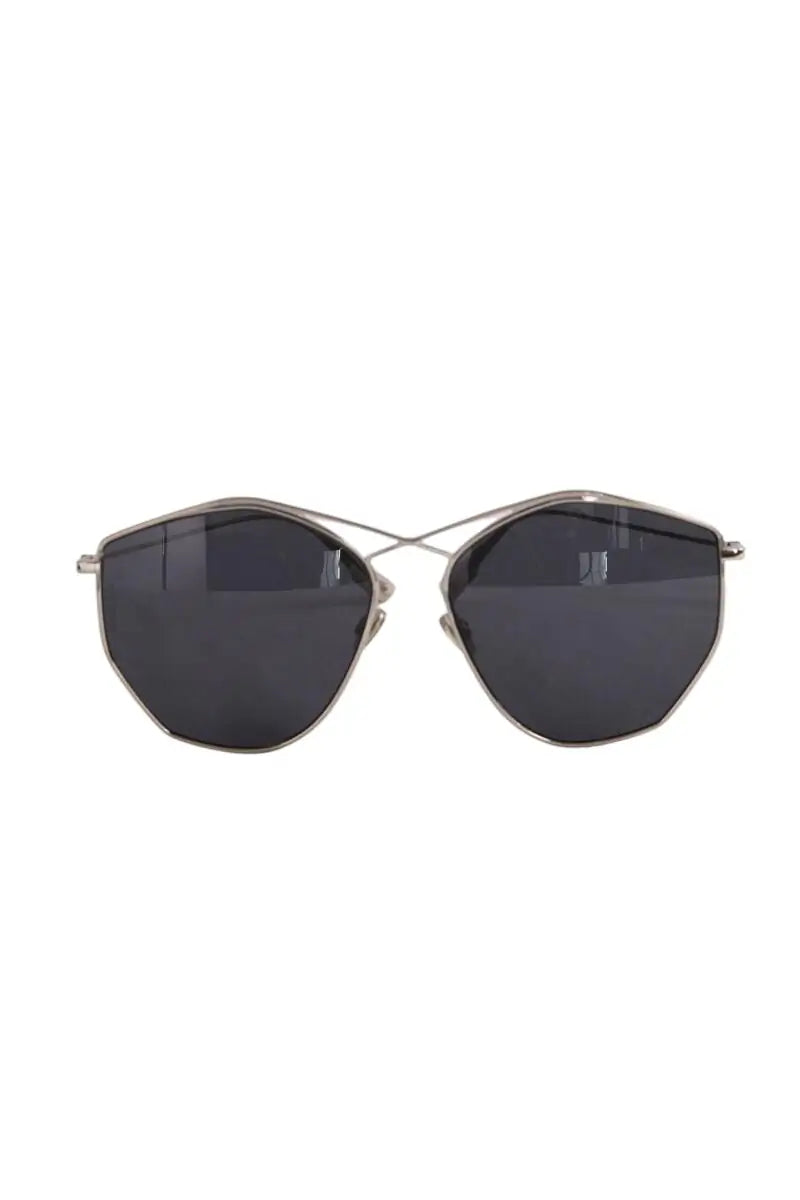 Lunettes de soleil Dior Noir en Métal - Seconde Main