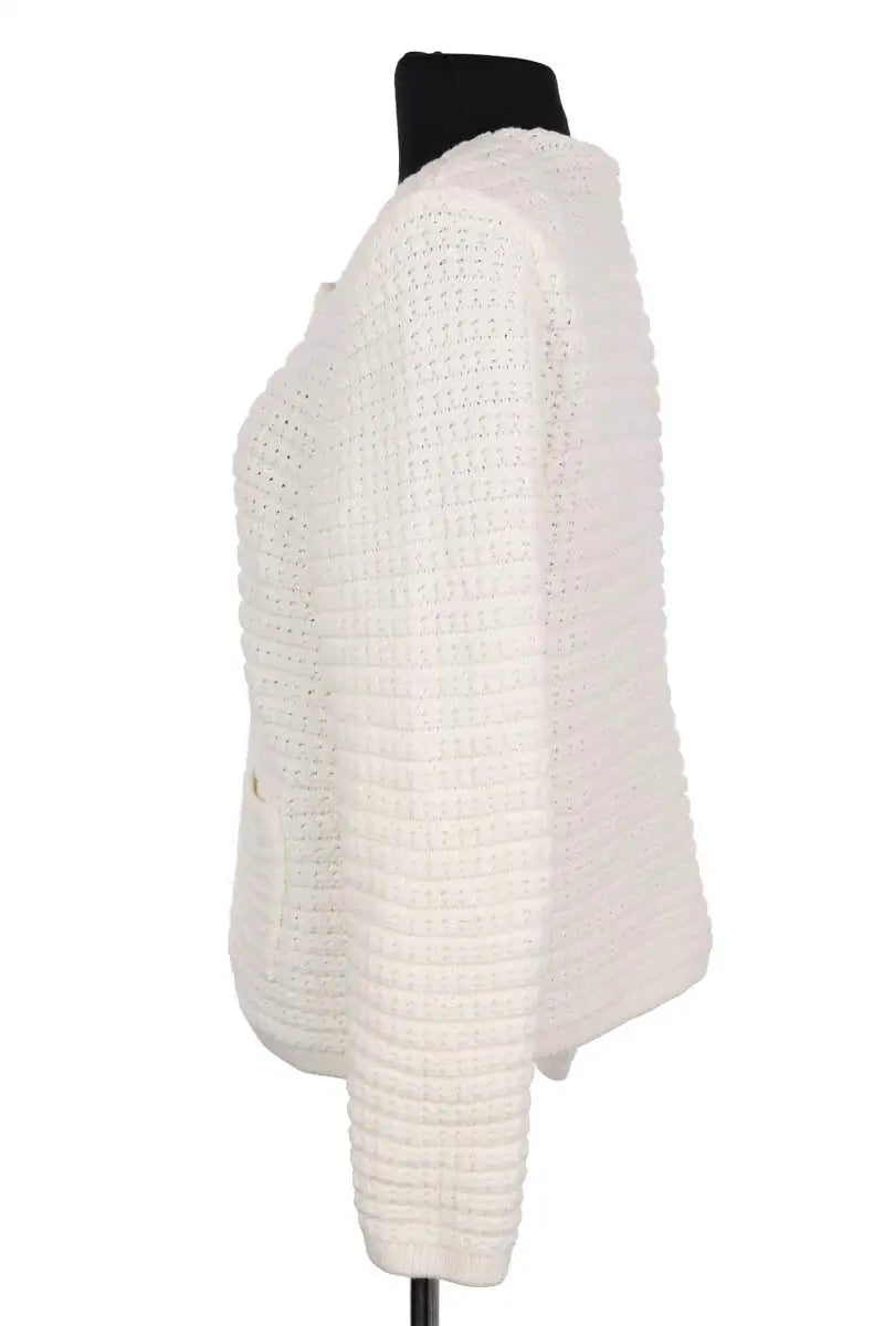 Cardigan Ba&Sh Ecru en Coton