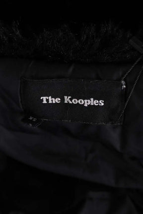 Parka The Kooples Bleu en Synthétique