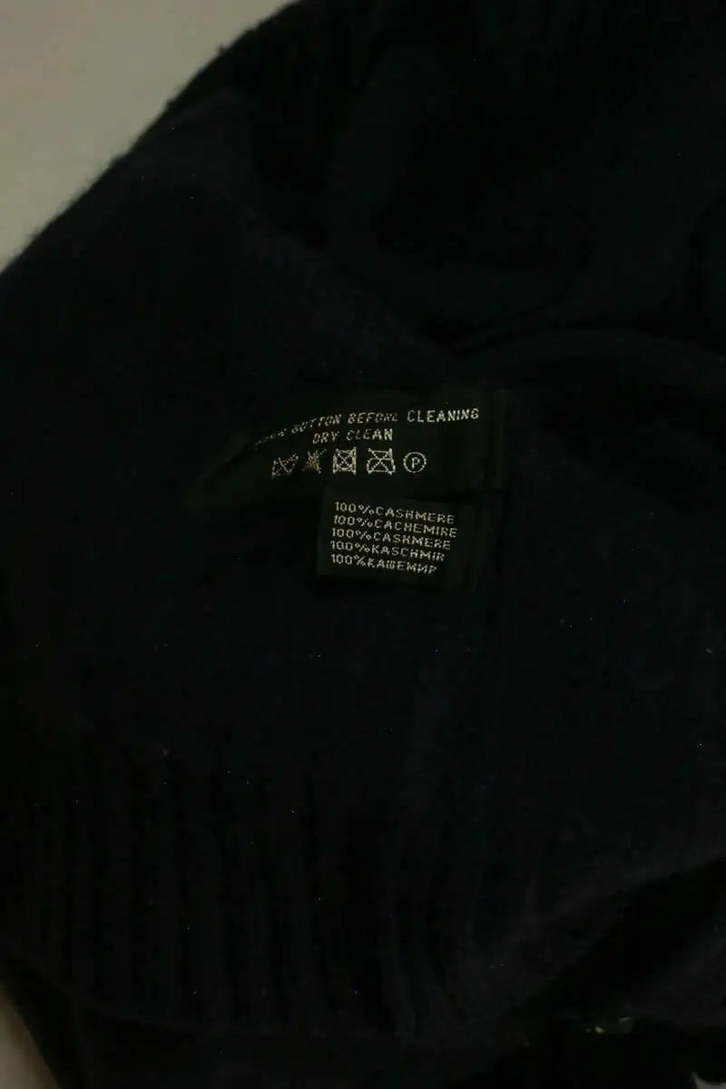 Cardigan Ralph Lauren Marine en Cachemire